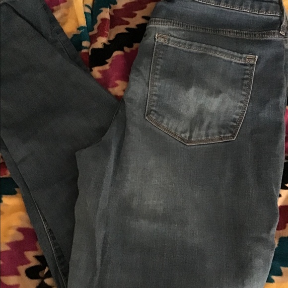 Womens Old Navy Rockstar Mid-Rise Jeans Sz12 Reg - Picture 4 of 7